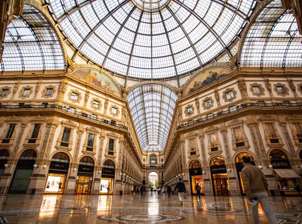 艾曼紐二世迴廊Galleria Vittorio Emanuele II