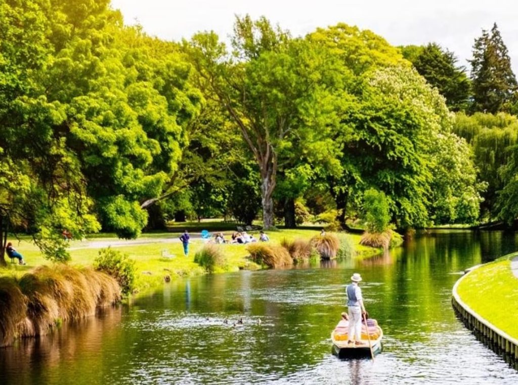 Punting on the Avon