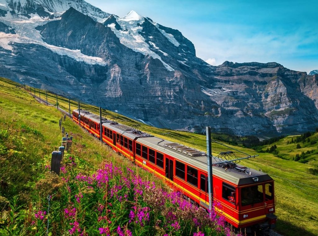 少女峰齒軌登山火車 Jungfraujoch Rail Way02 少女峰齒軌登山火車 Jungfraujoch Rail Way02