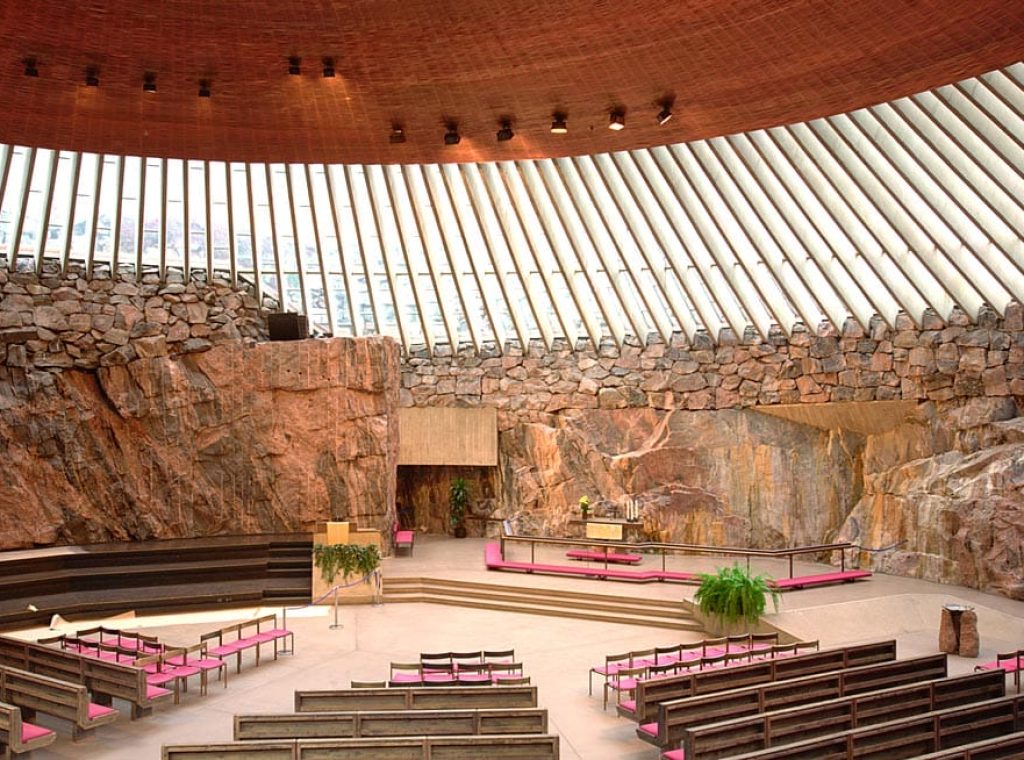 岩石教堂 Temppeliaukio Church