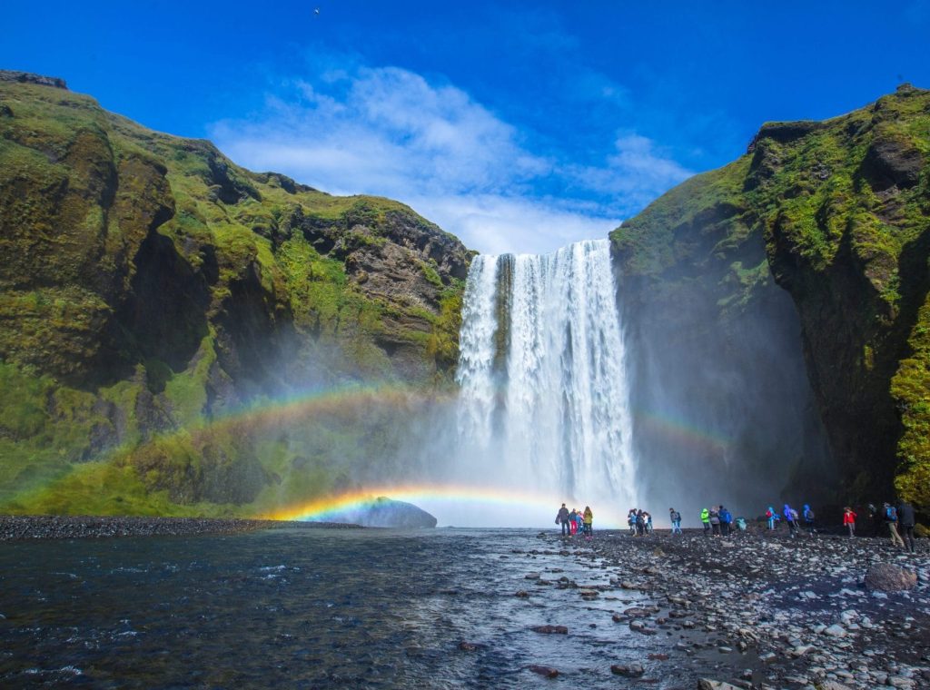 斯科加瀑布 Skógafoss