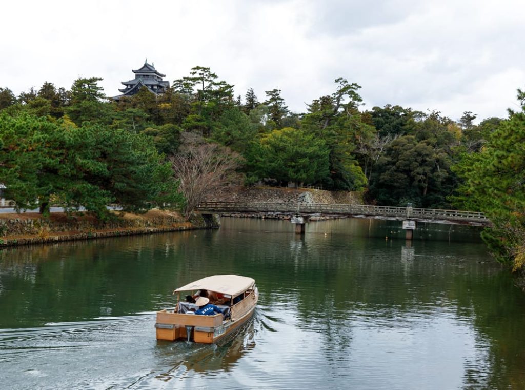 松江城堀川遊船