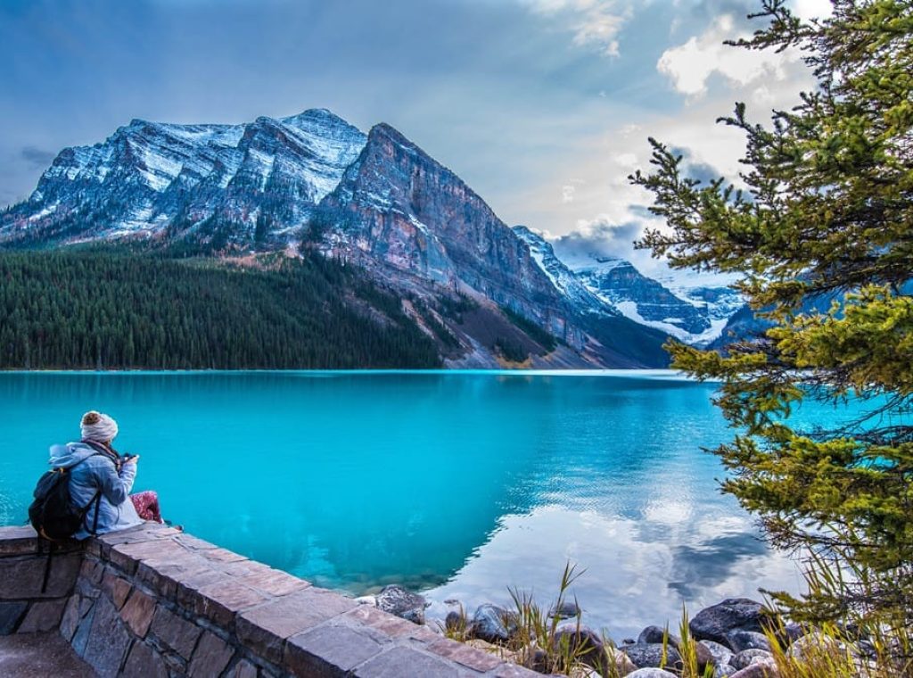 班夫國家公園 露易絲湖 班夫國家公園 露易絲湖