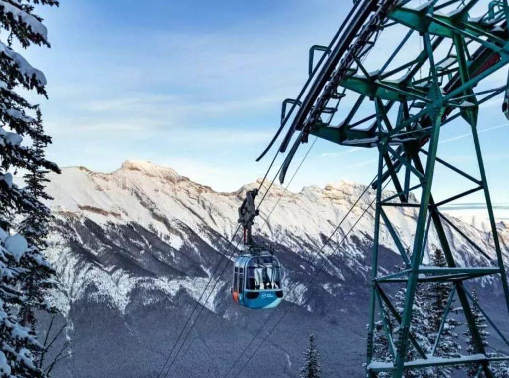 班夫硫磺山纜車 班夫硫磺山纜車