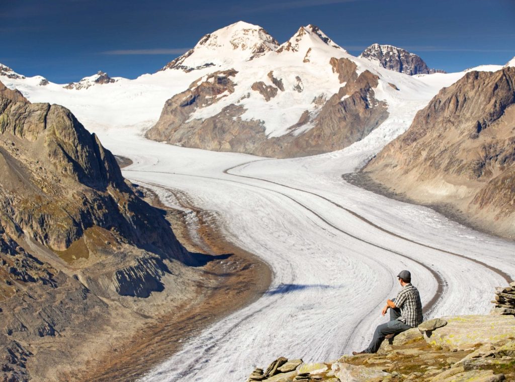 阿雷奇冰河 Aletsch Glacier 阿雷奇冰河 Aletsch Glacier
